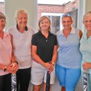 Team effort - Stoke by Nayland Golf Club Ladies' Pro-Am winners at Golf Week