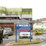 Colchester General Hospital – children have been banned from visiting wards because of swine flu