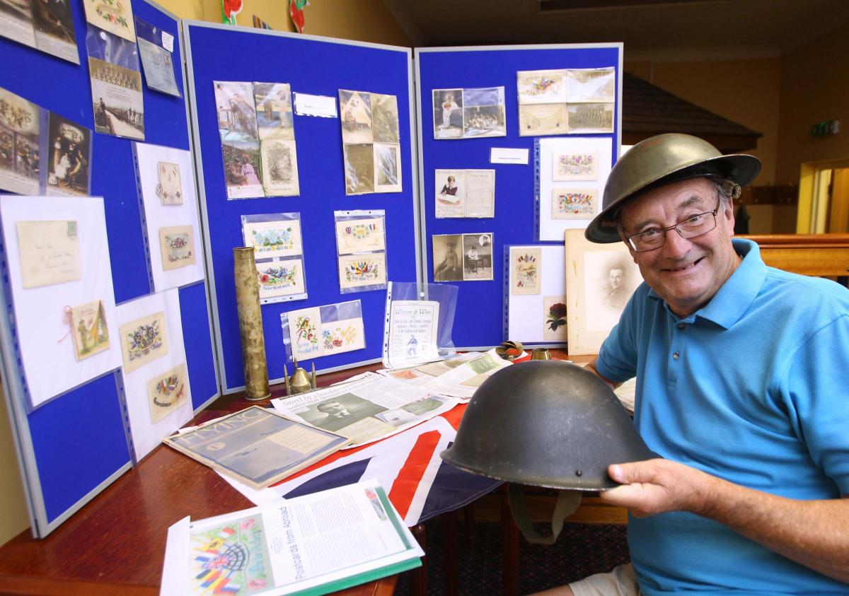 Halstead WW1 exhibition at the Royal British Legion 