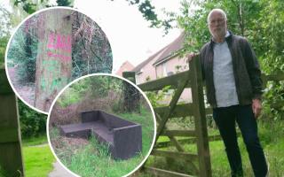 Call for action - Berechurch councillor Martyn Warnes wants to see improvements at woodland in Berechurch