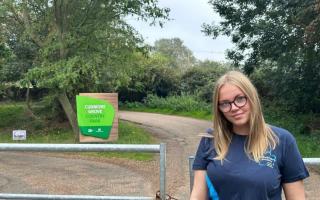 Proud - Freya Russell walked from East Mersea to Stanway