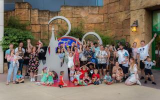 Magical - families supported by Magic Moments at Disneyland Paris last year