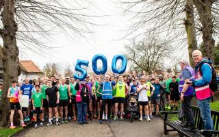 Milestone – Colchester Castle parkrun has now taken place more 500 times