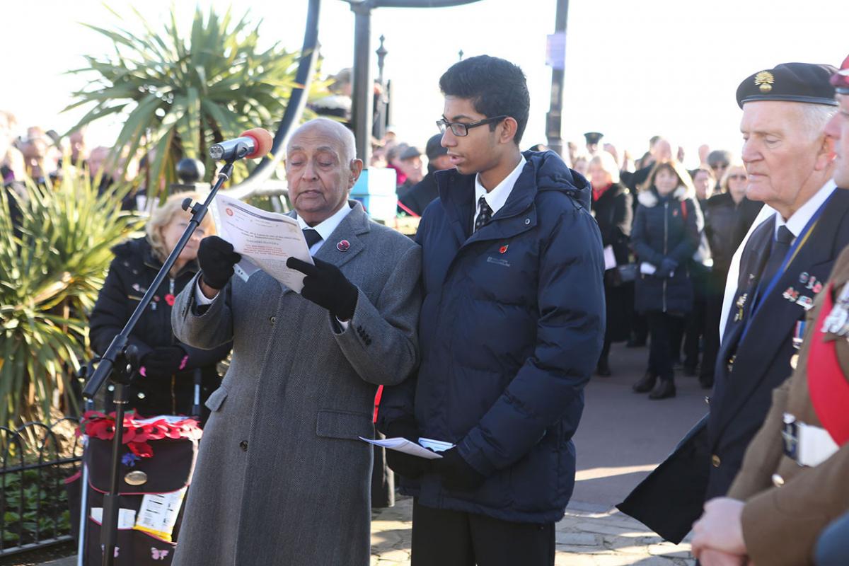 Remembrance parades, Colchester, Clacton, Braintree and Witham