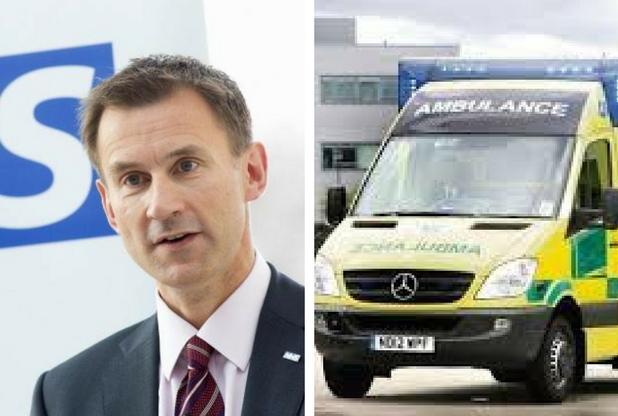 Ambulance service respond to criticism from Health and Social Care Secretary