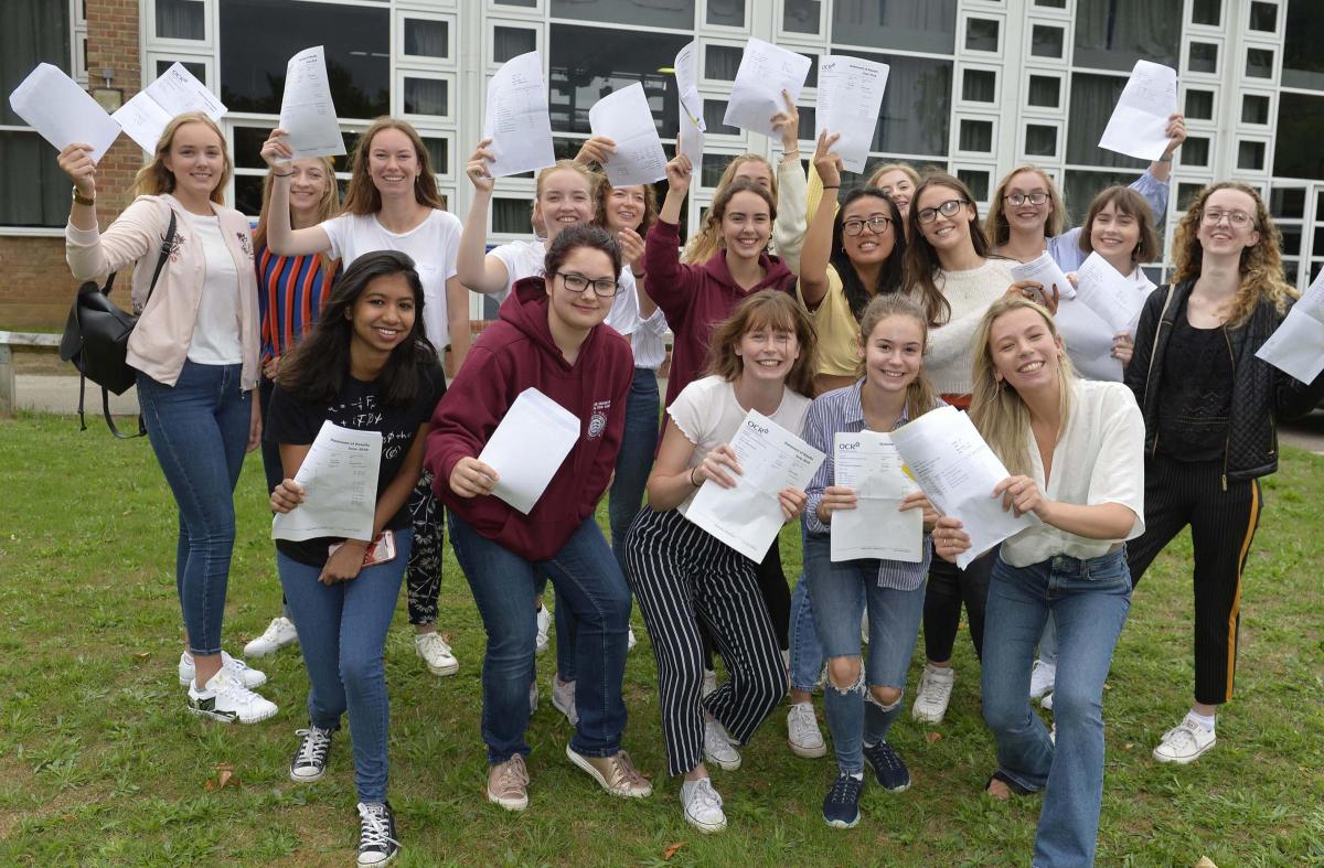 A level results in Colchester