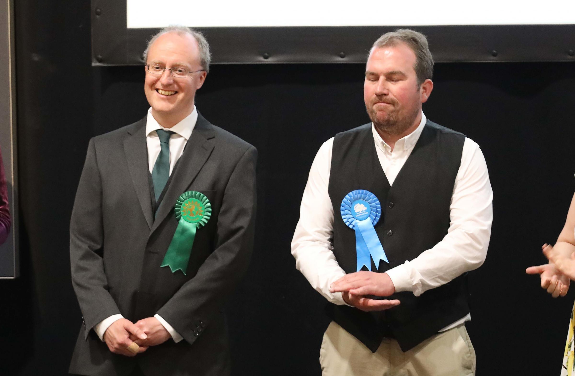 Returning - Mark Goacher of the Greens beat Darius Laws in 2019