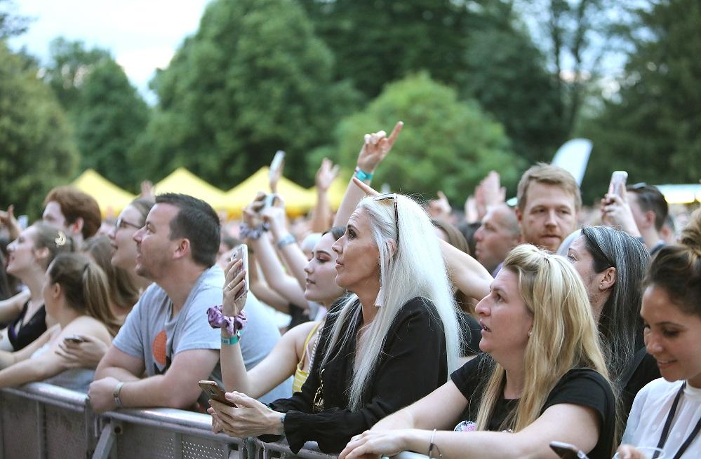 Craig David performs to delighted crowds in Colchester's Castle Park