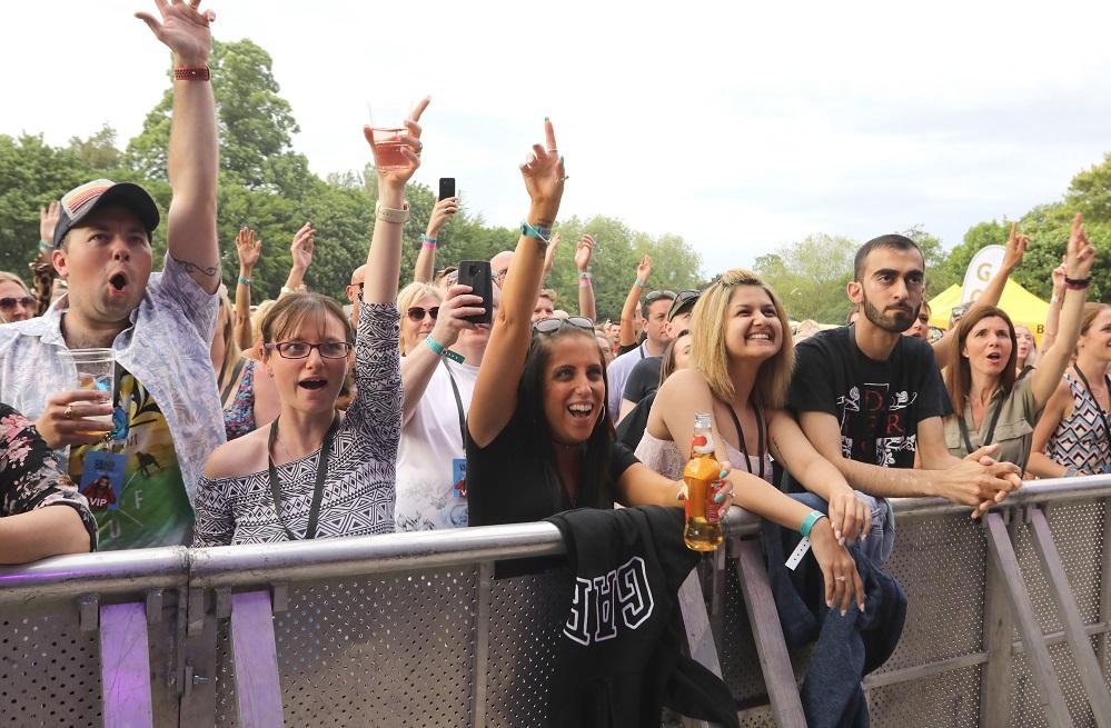 Craig David performs to delighted crowds in Colchester's Castle Park